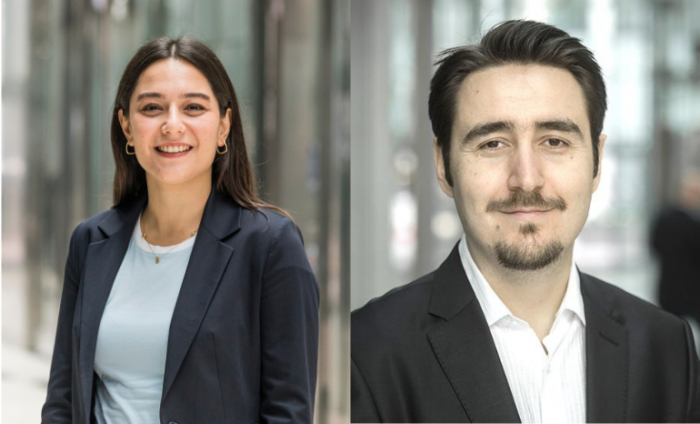 Headshots of Sidika Tunc Candogan and Ersin Korpeoglu