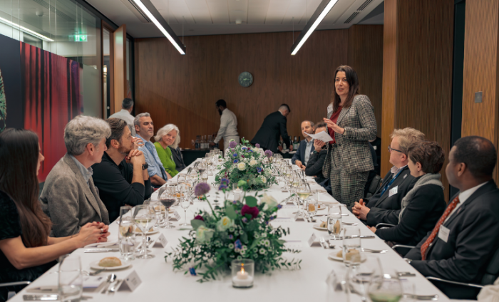 Image shows the group discussion